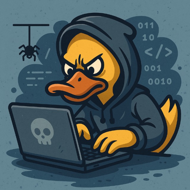 Pato Patuver descansando em paz